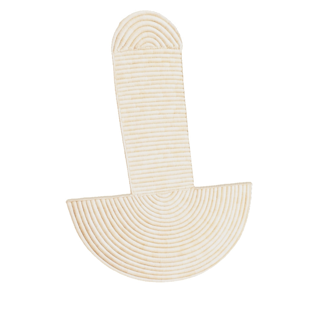 3D model of Abstract Wall Mask 3, about 20 × 32 in, drag to rotate; the back is shown plain (not photographed)