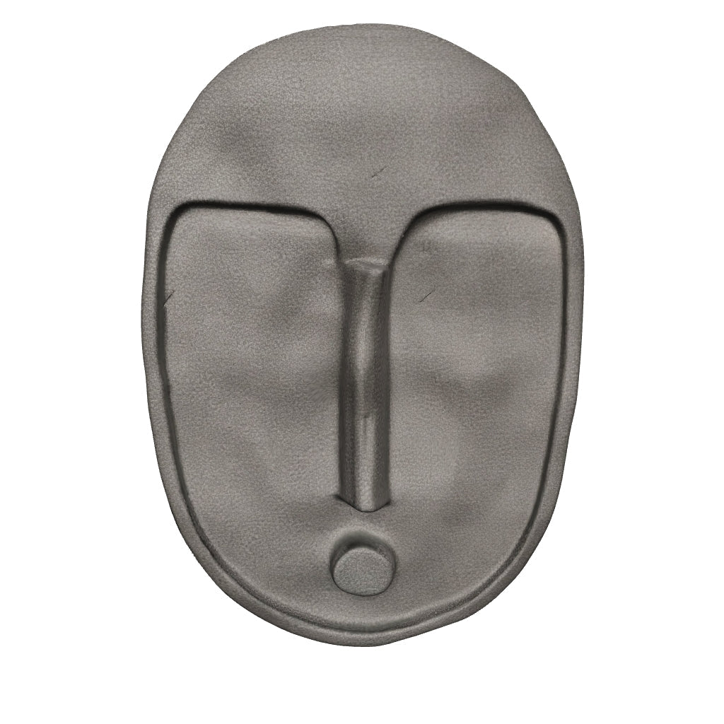 3D model of the anthracite ceramic wall mask, drag to rotate