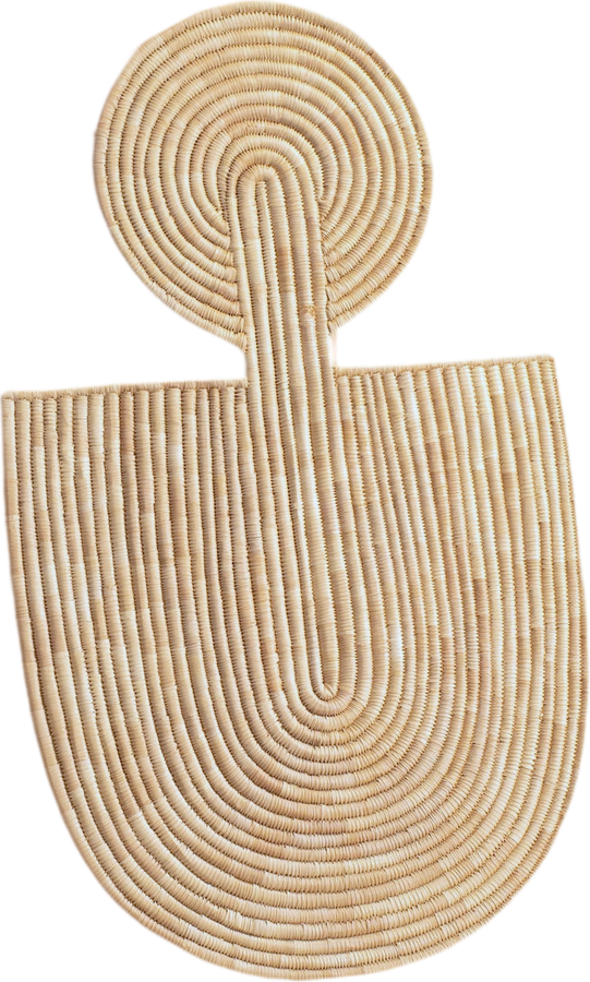 Abstract Wall Mask 1 Natural