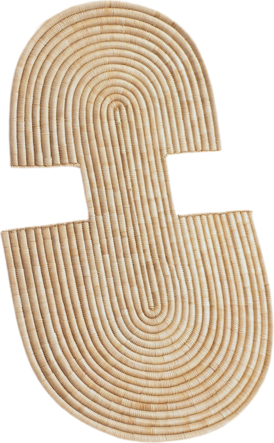 Abstract Wall Mask 2 Natural