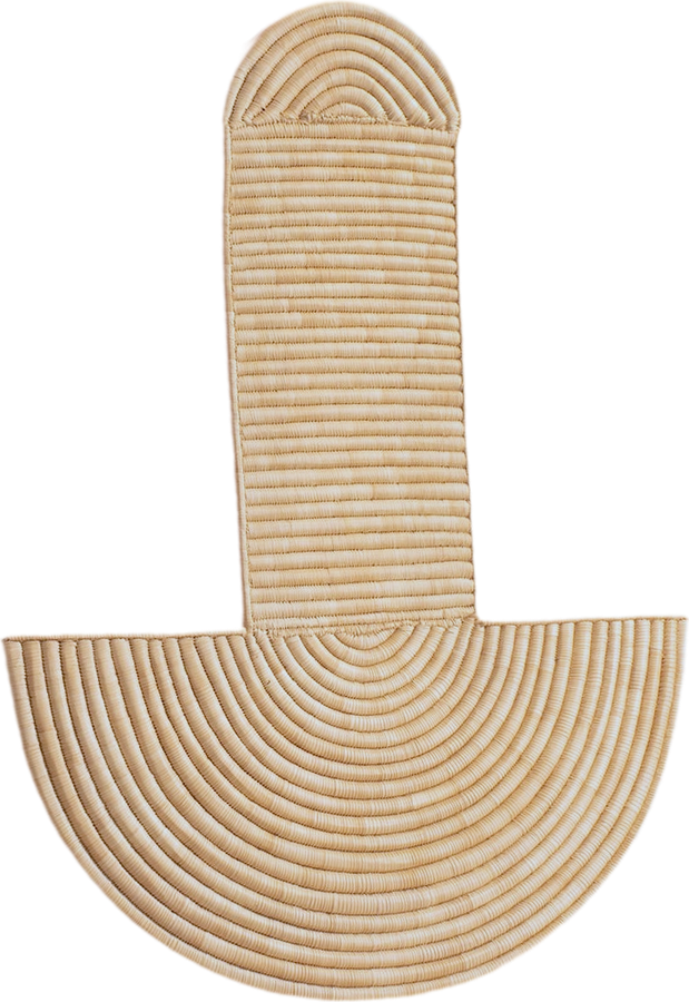Abstract Wall Mask 3 Natural
