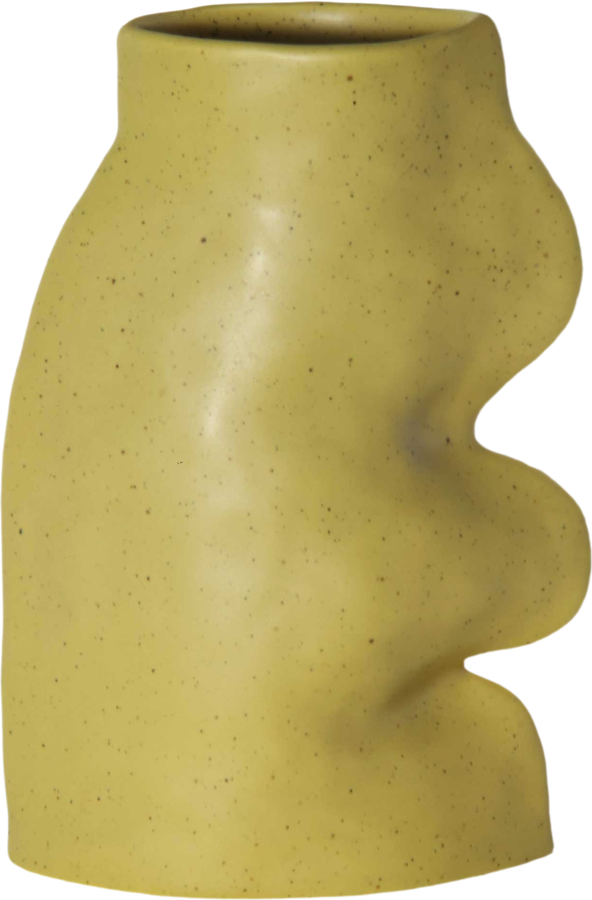 Fluxo Ceramic Vase – Large Pistachio Green