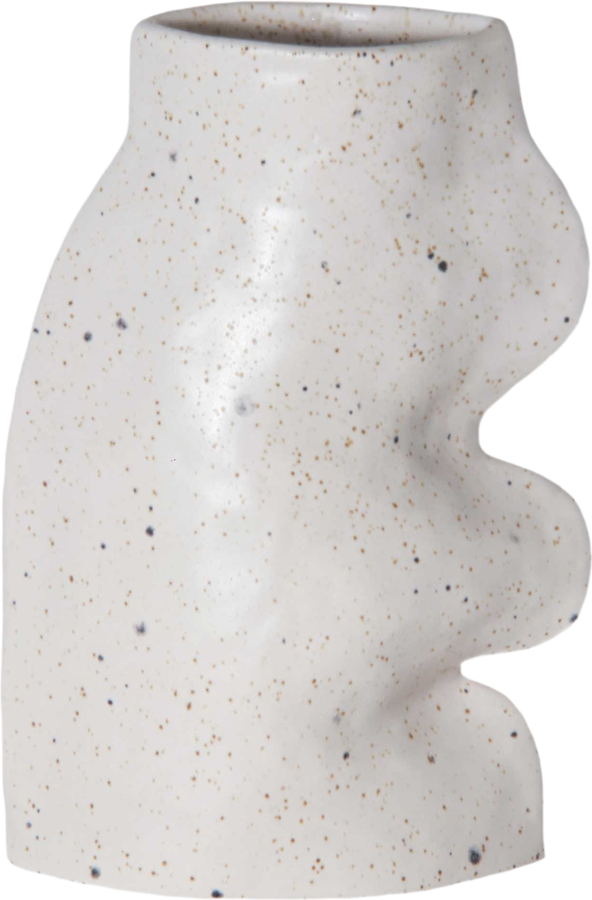 Fluxo Ceramic Vase – Large White